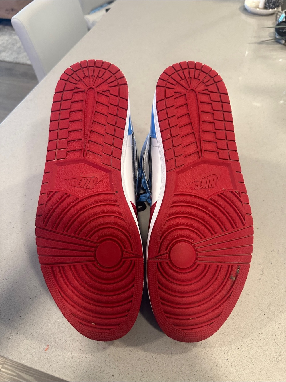 Nike “Fear of God” Air Jordan 1 High Top Sneakers - Picture 4 of 6